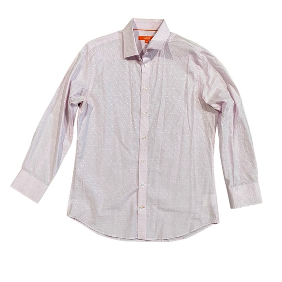 Men’s Tallia Pink Button‎ Down Shirt 16 - Picture 1 of 5